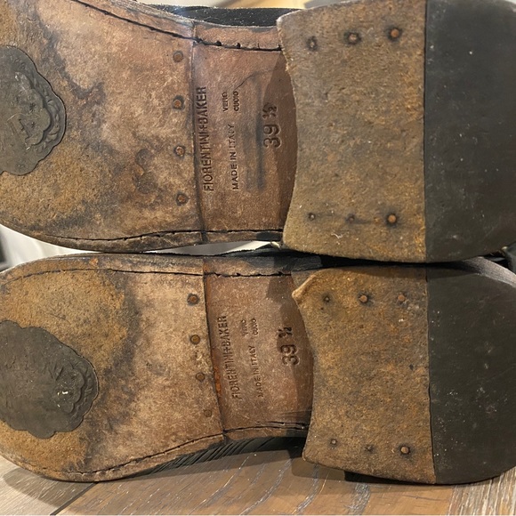 $585 Fiorentini + Baker Cusna Nero Eternity Buckle Suede Boot size 39.5 - Picture 3 of 4